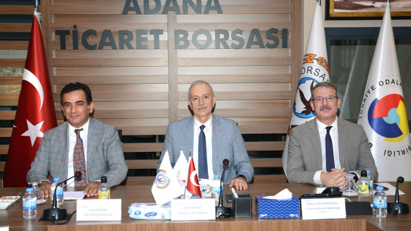 PAYDAŞLAR “KAPALI DEVRE SULAMA SİSTEMİ”  İÇİN ATB’DE BULUŞTU