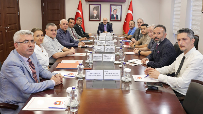 TDİOSB ALTYAPI PROJE DEĞERLENDİRME TOPLANTISI GERÇEKLEŞTİRİLDİ