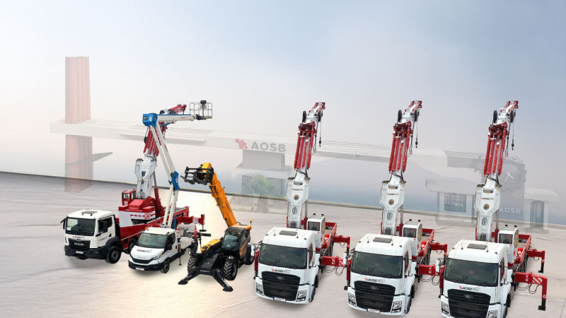 AOSB’DEN SANAYİCİLERE YENİ HİZMET VİNÇ DESTEĞİ BAŞLADI