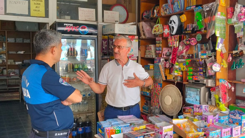 CEYHAN BELEDİYESİ’NDEN OKUL ÇEVRESİNDE TEK SİGARA DENETİMİ