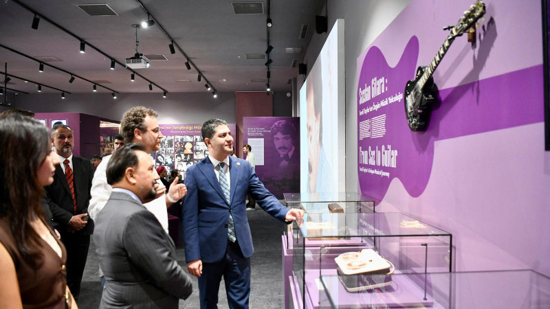 MHP GENEL BAŞKAN YARDIMCISI ÖZDEMİR FERDİ TAYFUR MÜZESİNİ ZİYARET ETTİ