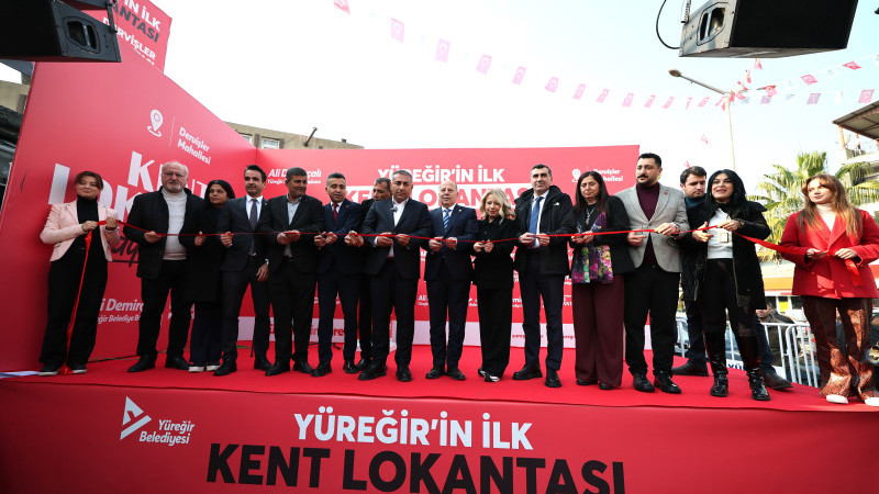 YÜREĞİR’İN İLK KENT LOKANTASI DERVİŞLER’DE AÇILDI
