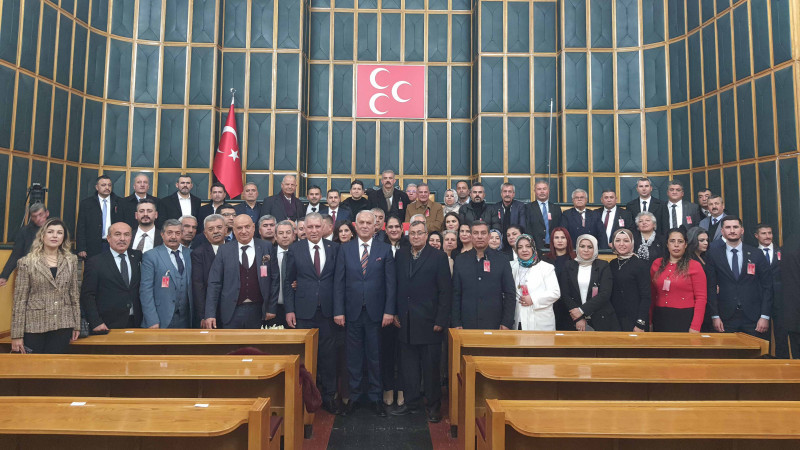 DEVLET BAHÇELİ MHP ADANA HEYETİNİ MİSAFİR ETTİ