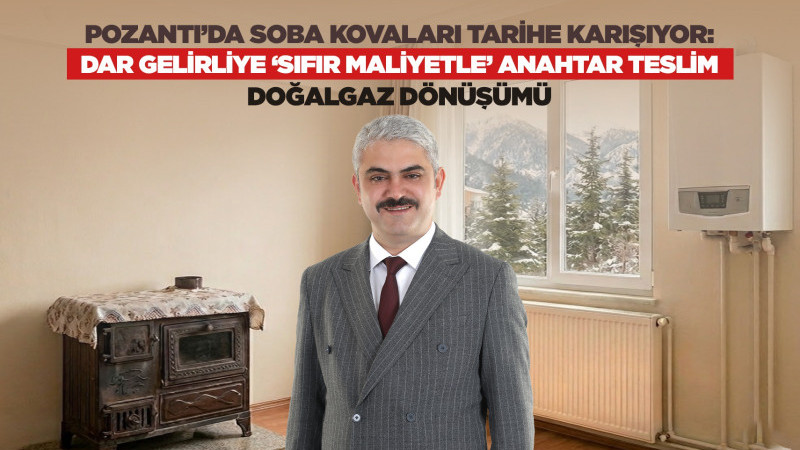 POZANTI’DA SOBA KOVALARI TARİHE KARIŞIYOR