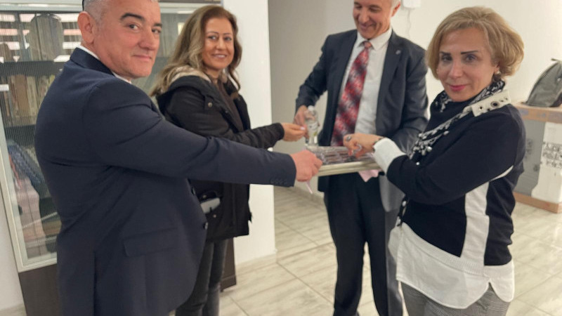 ÇUKUROVA GAZETECİLER CEMİYETİ'NDE COŞKULU BAYRAMLAŞMA