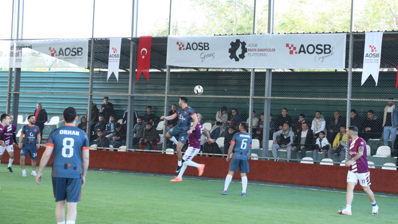 AOSB Futbol Turnuvası’nda İlk Hafta Tamamlandı
