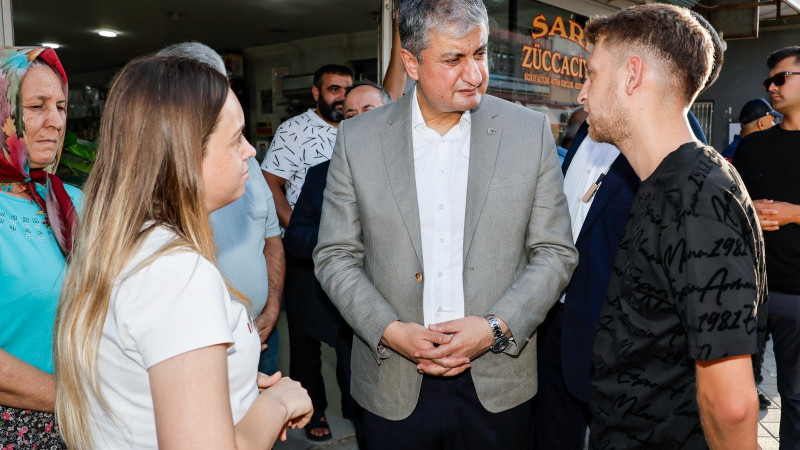 VALİ MUSTAFA YAVUZ'DAN SEYHAN İLÇESİNDE ESNAF ZİYARETİ