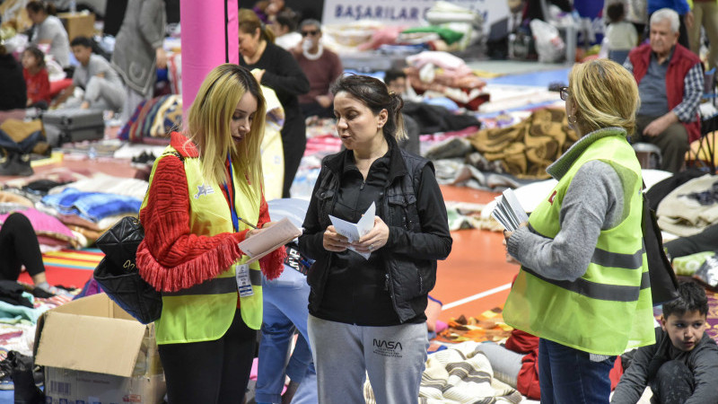 Depremzede vatandaşlara psikolojik destek