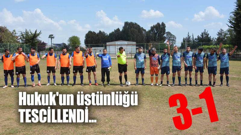Hukuk'un üstünlüğü tescillendi: 3-1