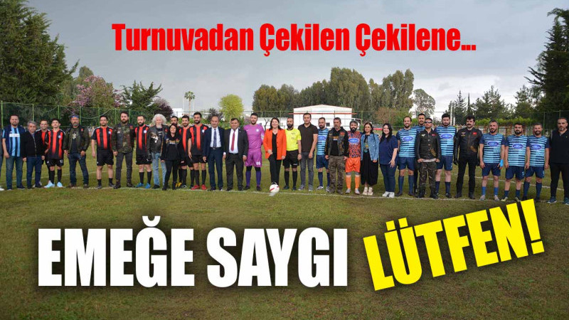 Turnuvadan çekilen çekilene...
