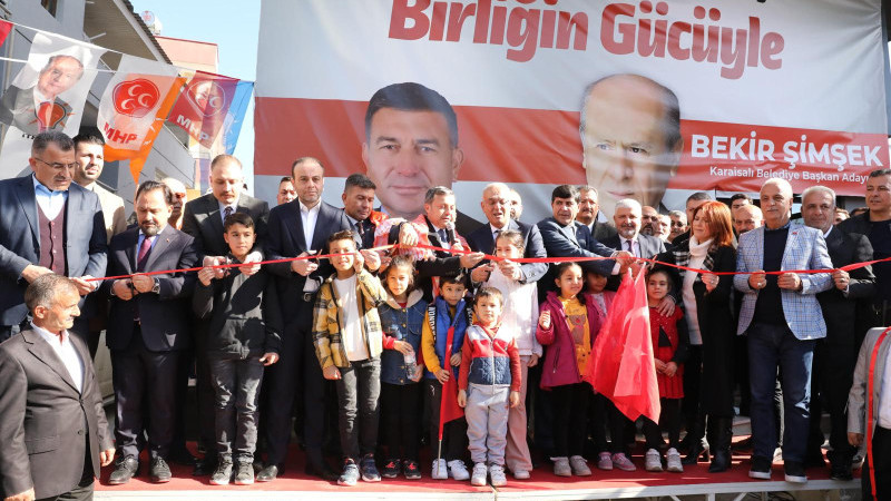 Karaisalı’da Cumhur İttifakı coşkusu!