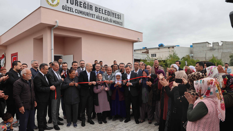 GÜZEL CUMHURİYET AİLE SAĞLIĞI MERKEZİ TÖRENLE AÇILDI