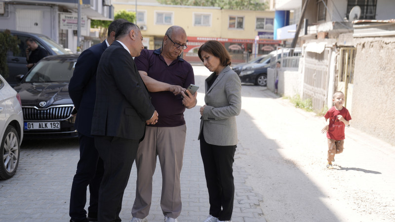 MAHALLE SAKİNLERİNİN TALEBİNE BAŞKAN OYA TEKİN DUYARSIZ KALMADI