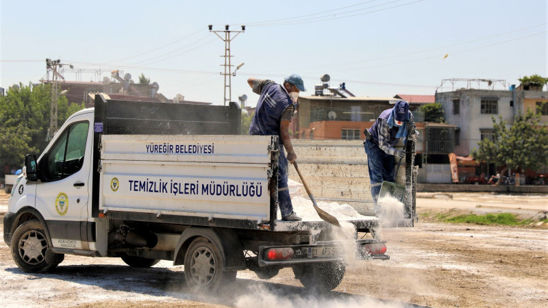 YÜREĞİR’DE BAYRAM SONRASI KAPSAMLI TEMİZLİK ÇALIŞMASI
