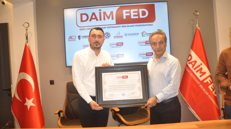 DAİMFED AZERBAYCAN’A TEMSİLCİLİK ATADI