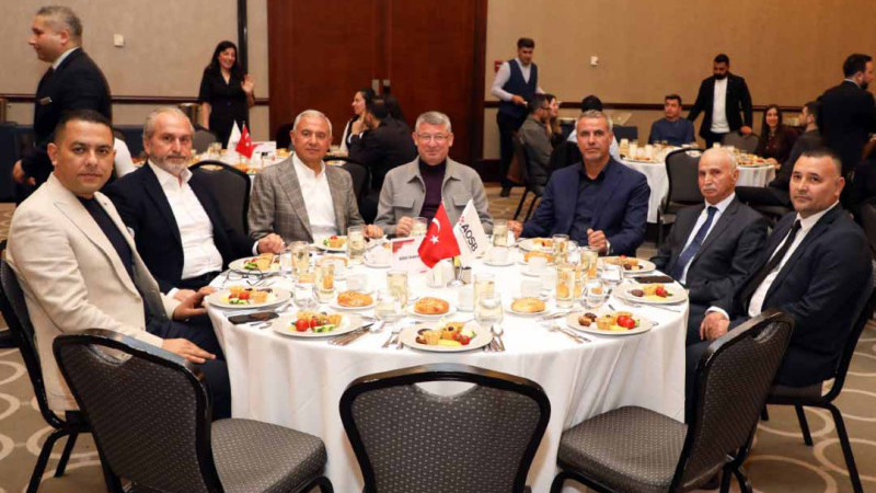 AOSB AİLESİ İFTARDA BİR ARAYA GELDİ