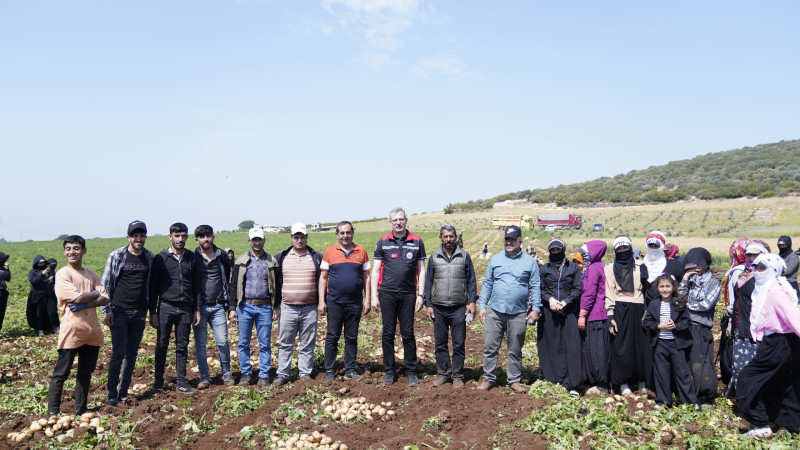 ZİRAİ DONUN ETKİSİ ÇABUK ATLATILDI