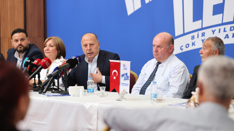 BAŞKAN ALİ DEMİRÇALI 1 YILINI DEĞERLENDİRDİ