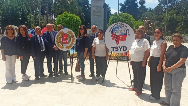 ÇGC, TSYD VE TGS ADANA ŞUBELERİNDEN ANMA ETKİNLİĞİ