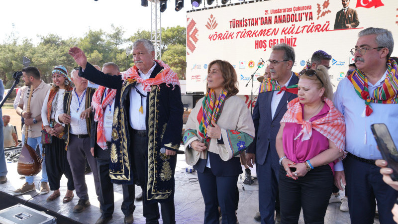 BAŞKAN KARALAR YÖRÜK TÜRKMEN ŞÖLENİ'NDE ÖNEMLİ MESAJLAR VERDİ