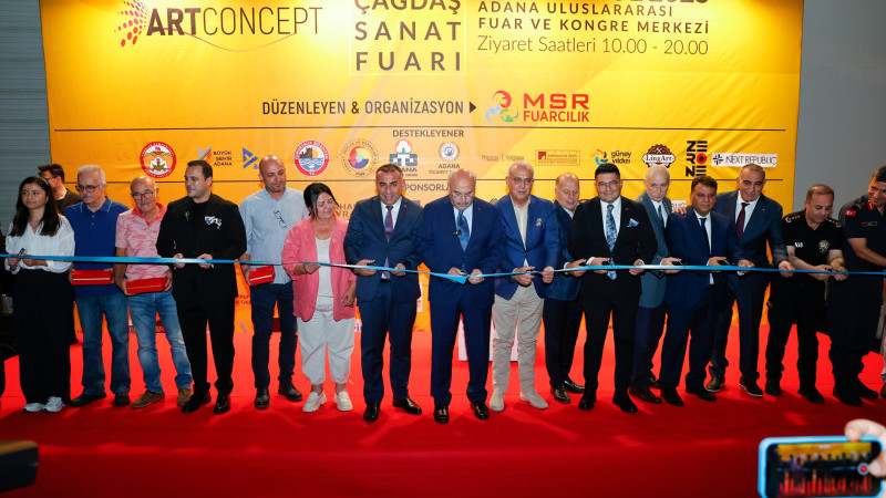 BİRİNCİ ADANA ÇAĞDAŞ SANAT FUARI’NIN AÇILIŞI GERÇEKLEŞTİRİLDİ