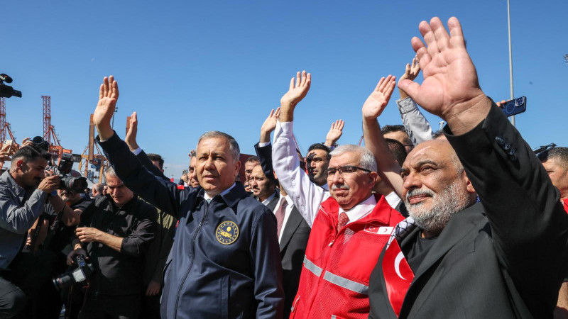 SAYGILI, “DUALARIMIZ GAZZE İÇİN, YÜKÜMÜZ İYİLİK, ROTAMIZ İNSANLIK”