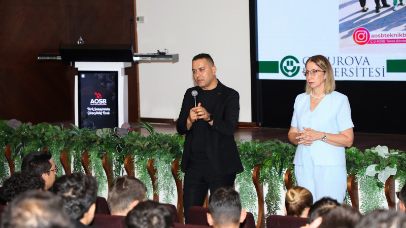 ÇÜ AOSB MYO’DA YÖNETİM VE ÖĞRENCİLER BİR ARAYA GELDİ