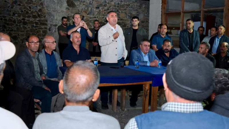 GEÇER, ALADAĞ VE KÖYLERİNDE HALKLA BULUŞTU