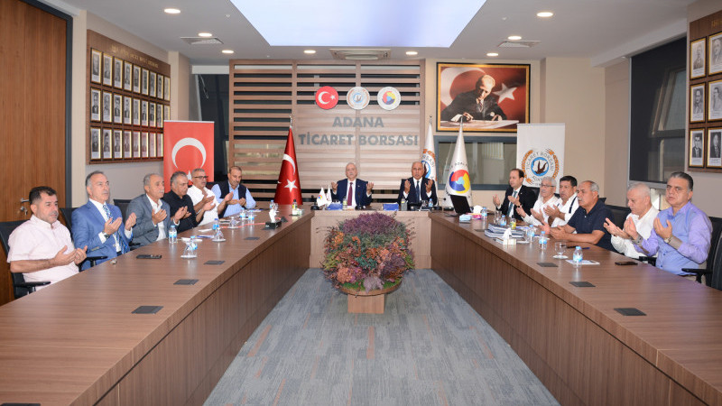 ATB MECLİSİNDE PAMUK İÇİN FATİHA OKUNDU