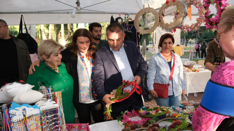 KADIN EMEĞİ PAZARI KURULDU