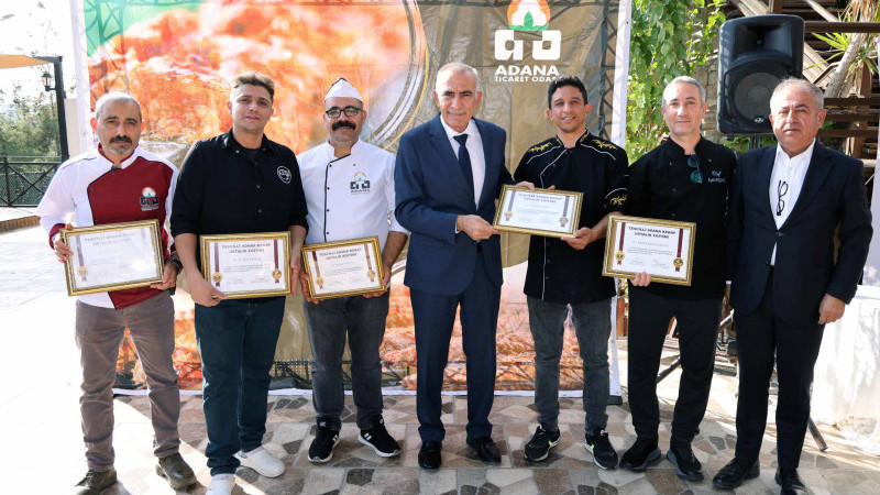 16. Tescilli Adana Kebabı Ustalık Eğitimi Yoğun İlgiyle Tamamlandı