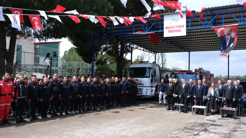 BÜYÜKŞEHİR’DEN ÇÜ’YE İTFAİYE İSTASYONU