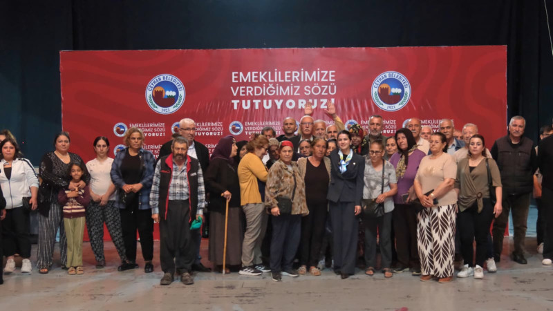 CEYHAN BELEDİYESİ’NDEN EMEKLİLERE BAYRAM DESTEĞİ