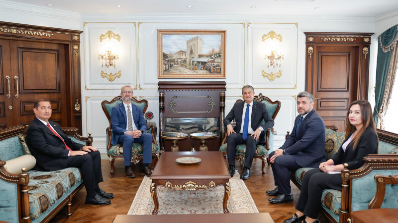 UKRAYNA BÜYÜKELÇİSİ ADANA'dA