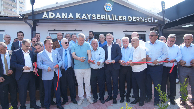 ADANA KAYSERİLİLER DERNEĞİ YENİ BİNASINA KAVUŞTU