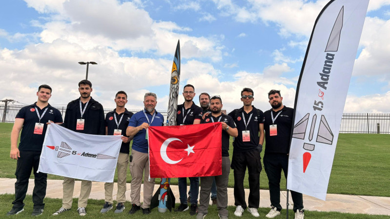 Çukurova Üniversitesi 1.5 Adana Roket Takımı’ndan Uluslararası Başarı