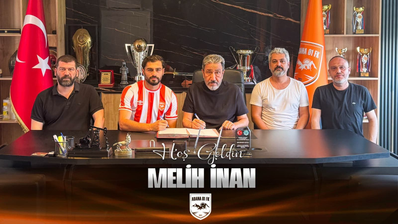 ADANA, 01, MELİH, İNANI, KADROSUNA, KATTI,