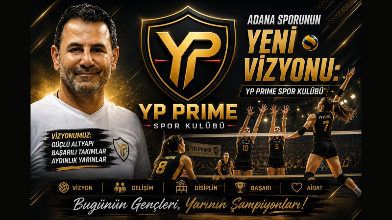 Adana’da Sporun Yeni Vizyonu: YP Your Prime Spor Kulübü