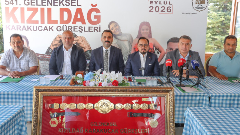 541. Geleneksel Kızıldağ Karakucak Güreşleri İçin Geri Sayım Başladı