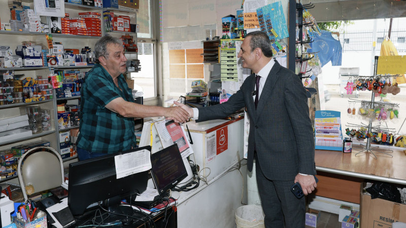 BAŞKAN VEKİLİ TARIK ÖZÜNAL’DAN ESNAF ZİYARETİ