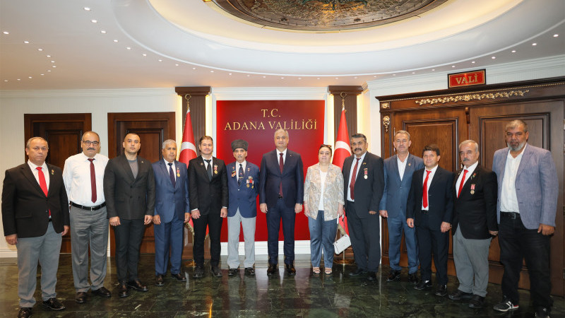 VALİ MUSTAFA YAVUZ ŞEHİT VE GAZİ DERNEKLERİNİ MİSAFİR ETTİ