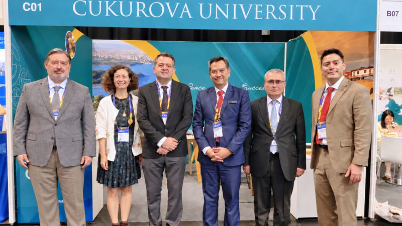 Çukurova Üniversitesi Avrupa Uluslararası Eğitim Birliği 2026 Fuarına ve Konferansına Katıldı