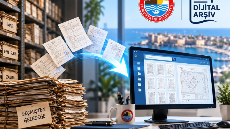 Yumurtalık Belediyesi’nde dijital dönüşüm
